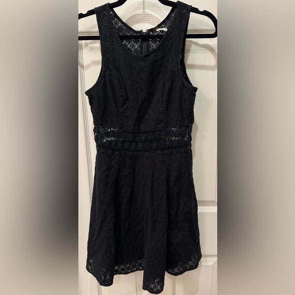 Free People Black Dress Size 10 - Picture 1 of 3